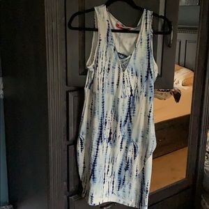 Hot Kiss dress blue tie-dye size XL
